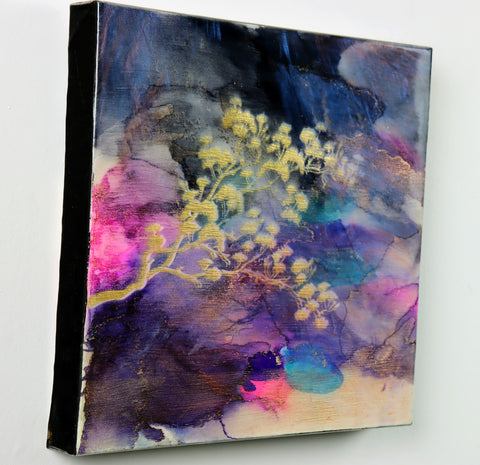 Shimmering Rain & Cherry Blossom | Buy NZ art online | Stirling Art.
