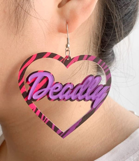 Big Deadly Earrings