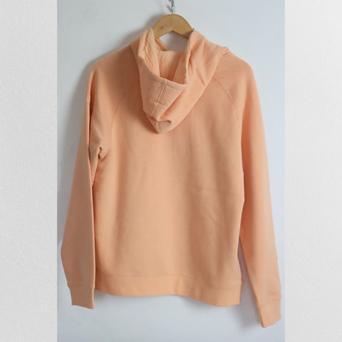 Peach Hoody Sweatshirt Pullover Top