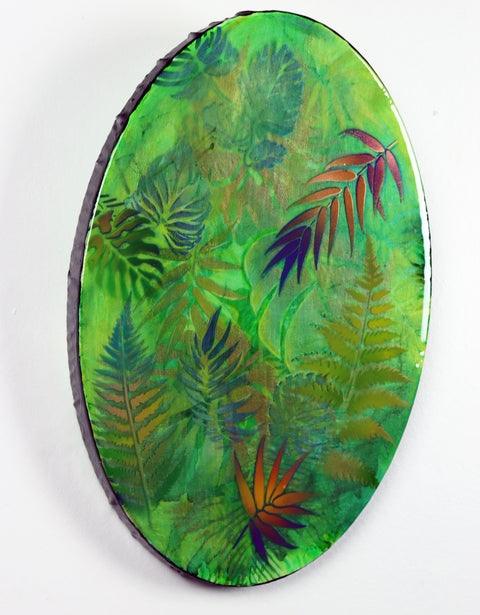 Tropical Fern Garden | Buy NZ art online | Stirling Art.